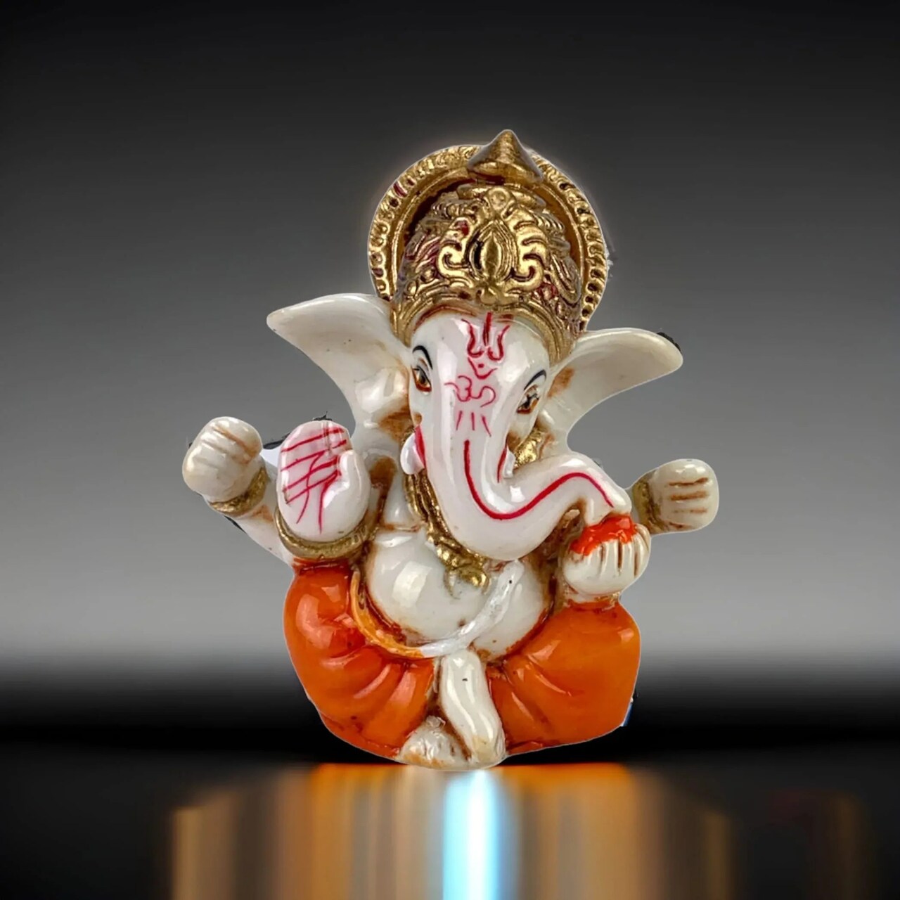 Acrylic Car Ganesha, Ganesha Pooja Favor, Housewarming Favor, Ganesh Statue, Indian Gift, Indian Favor, Ganesh Idol, Ganesha Statue